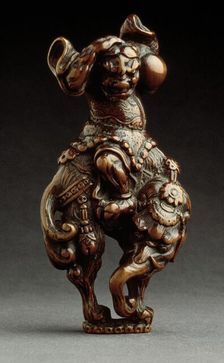 Figure on Baku, 18th century. Creator: Unknown