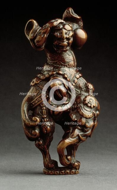 Figure on Baku, 18th century. Creator: Unknown.