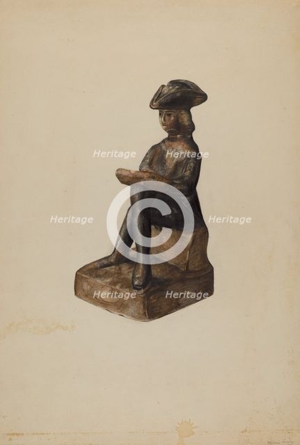 Figure, c. 1938. Creator: Mina Lowry.