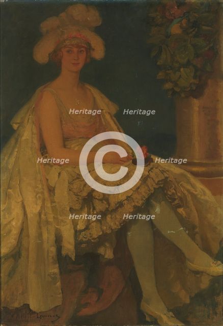 Figure de théâtre, c.1920. Creator: Paul Albert Laurens.