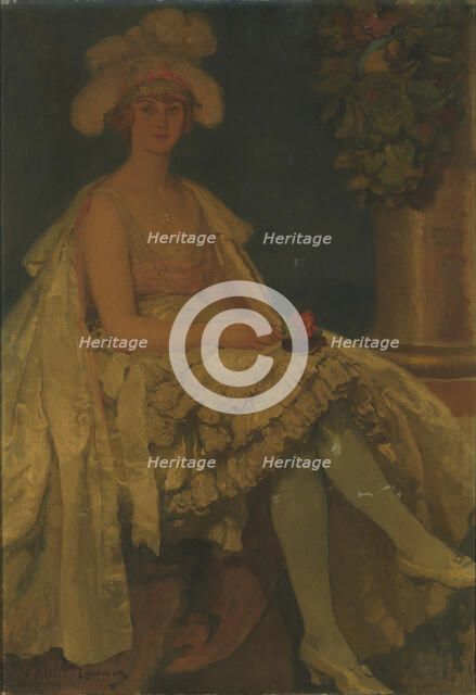 Figure de théâtre, c.1920. Creator: Paul Albert Laurens.