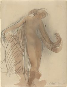 Figure Facing Forward. Creator: Auguste Rodin