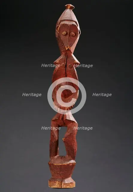 Figure for Bukota association, late 19th century - early 20th century. Creator: Unknown.