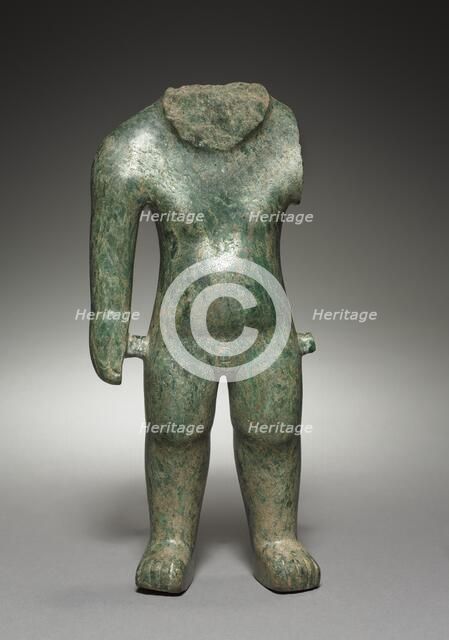 Figure Fragment, c. 900-400 BC. Creator: Unknown.