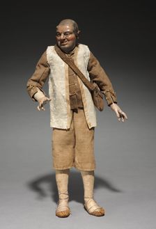 Figure from a Crèche, 1780-1830. Creator: Unknown