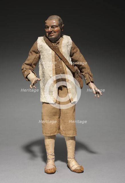 Figure from a Crèche, 1780-1830. Creator: Unknown.