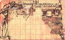 Figure in a Bar Parlour, 1925-1942. Creator: Walter Richard Sickert