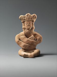 Figure, Iran or Iraq, 12th-13th century. Creator: Unknown