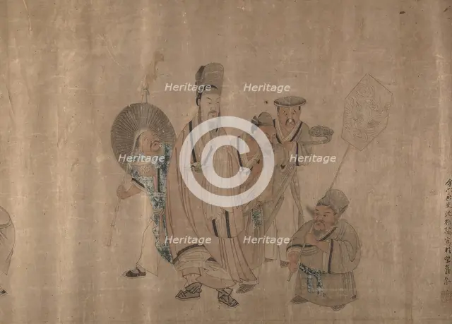Figure Painting, mid-19th century. Creator: Shen Zhenlin.