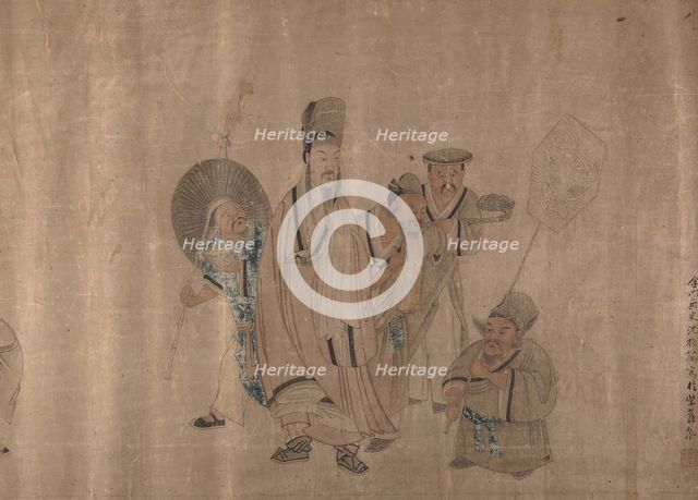 Figure Painting, mid-19th century. Creator: Shen Zhenlin.