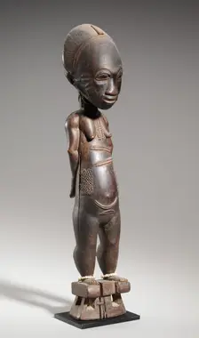 Figure Pair, late 1800s-early 1900s. Creator: Unknown