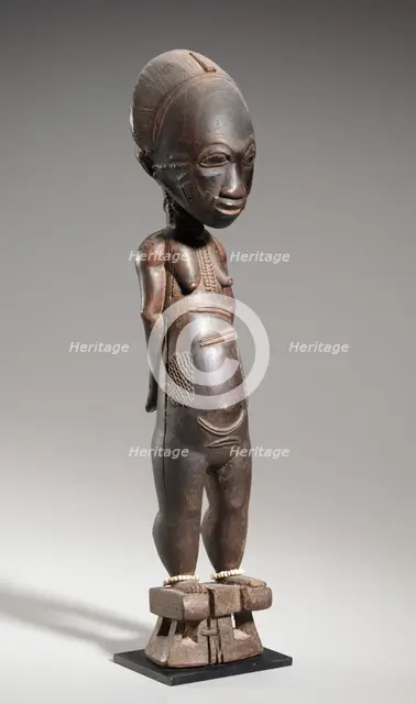 Figure Pair, late 1800s-early 1900s. Creator: Unknown.