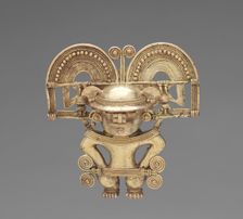 Figure Pendant, 900-1550. Creator: Unknown