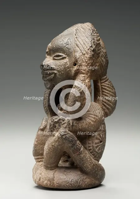 Figure, possibly early 1400s. Creator: Unknown.