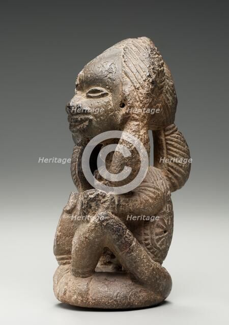 Figure, possibly early 1400s. Creator: Unknown.