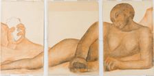 Figure Representing the Black Race (First Version), 1932. Creator: Diego Rivera
