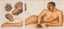 Figure Representing the Black Race (Second Version), 1932. Creator: Diego Rivera
