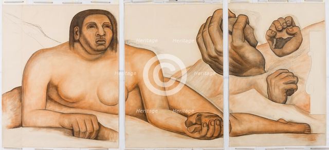 Figure Representing the Red Race, 1932. Creator: Diego Rivera.