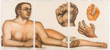 Figure Representing the White Race, 1932. Creator: Diego Rivera