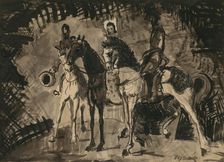 Figure riders, 1938-1942. Creator: Cyprian Majernik