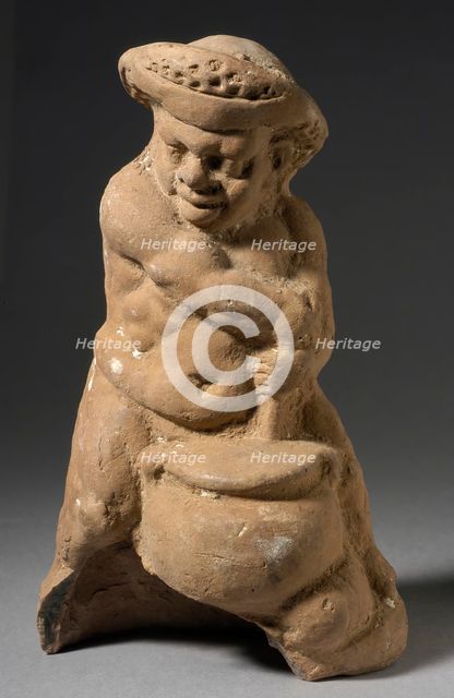 Figure Stirring a Cauldron, 305 BCE-641 CE. Creator: Unknown.