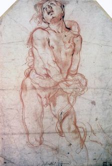 Figure Study 1560-1609. Artist: Annibale Carracci