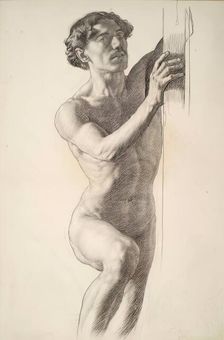 Figure Study, 1880. Creator: William Strang