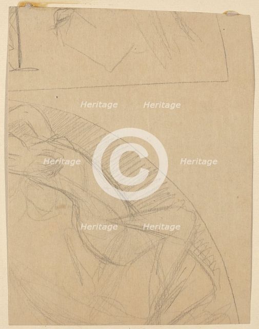 Figure Study, 1890/1897. Creator: Charles Sprague Pearce.