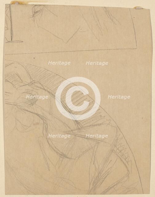 Figure Study, 1890/1897. Creator: Charles Sprague Pearce.