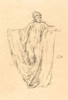 Figure Study, 1894. Creator: James Abbott McNeill Whistler
