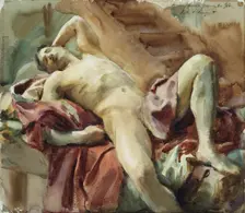 Figure study 1900. Creator: John Singer Sargent