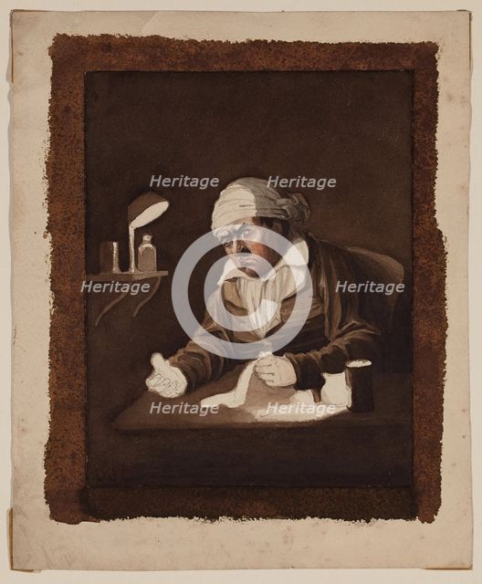 Figure Study, c1820-1865. Creator: David Claypoole Johnston.