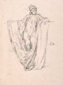 Figure Study. Creator: James McNeill Whistler (American, 1834-1903)