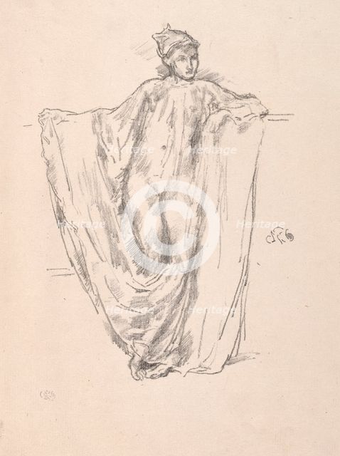 Figure Study. Creator: James McNeill Whistler (American, 1834-1903).