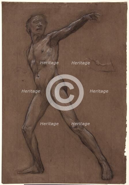 Figure Study for "Judas", c1910-1911. Creator: Christopher Williams.