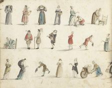 Figure studies, 1648. Creator: Gesina ter Borch