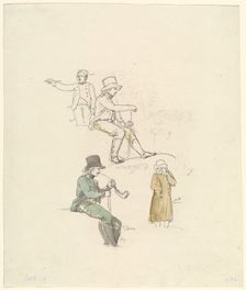 Figure Studies, 1801. Creator: Johann Georg von Dillis