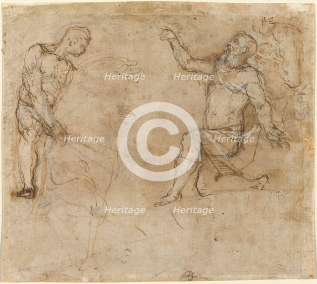 Figure Studies. Creator: Federico Barocci.