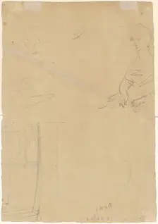 Figure Studies [verso], c. 1815. Creator: Thomas Sully