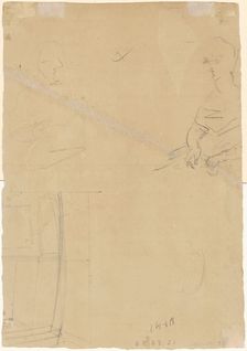 Figure Studies [verso], c. 1815. Creator: Thomas Sully