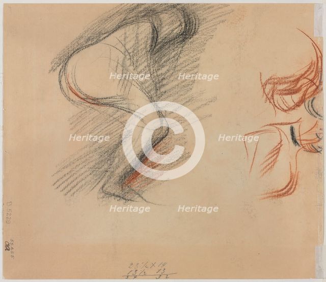 Figure Sketches, 1906. Creator: Jean Louis Forain (French, 1852-1931).
