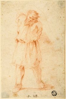 Figure with Arms Tied Behind His Back, n.d. Creator: Vincenzo Dandini