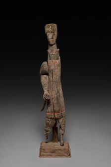 Figure with Sword, 4th-3rd Century BC. Creator: Unknown