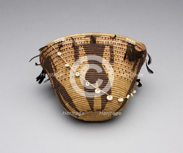 Figured Gift Basket, c. 1890. Creator: Unknown.