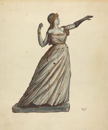 Figurehead, 1935/1942. Creator: Elizabeth Fairchild