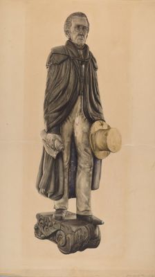 Figurehead, 1935/1942. Creator: Elizabeth Fairchild