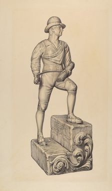 Figurehead, 1935/1942. Creator: Elisabeth Fulda