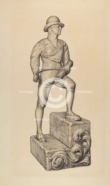 Figurehead, 1935/1942. Creator: Elisabeth Fulda.