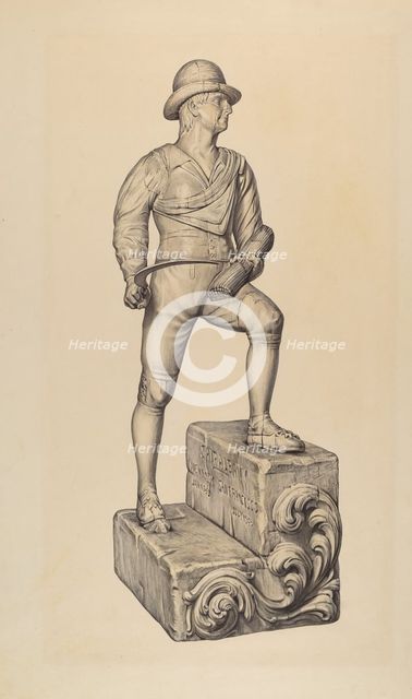 Figurehead, 1935/1942. Creator: Elisabeth Fulda.