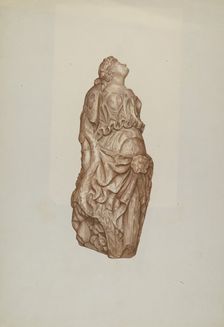 Figurehead, 1935/1942. Creator: Flora Merchant